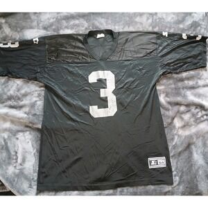 VINTAGE STARTER Jeff George Oakland Raiders  #3 NFL Size 2XL XXL Jersey
